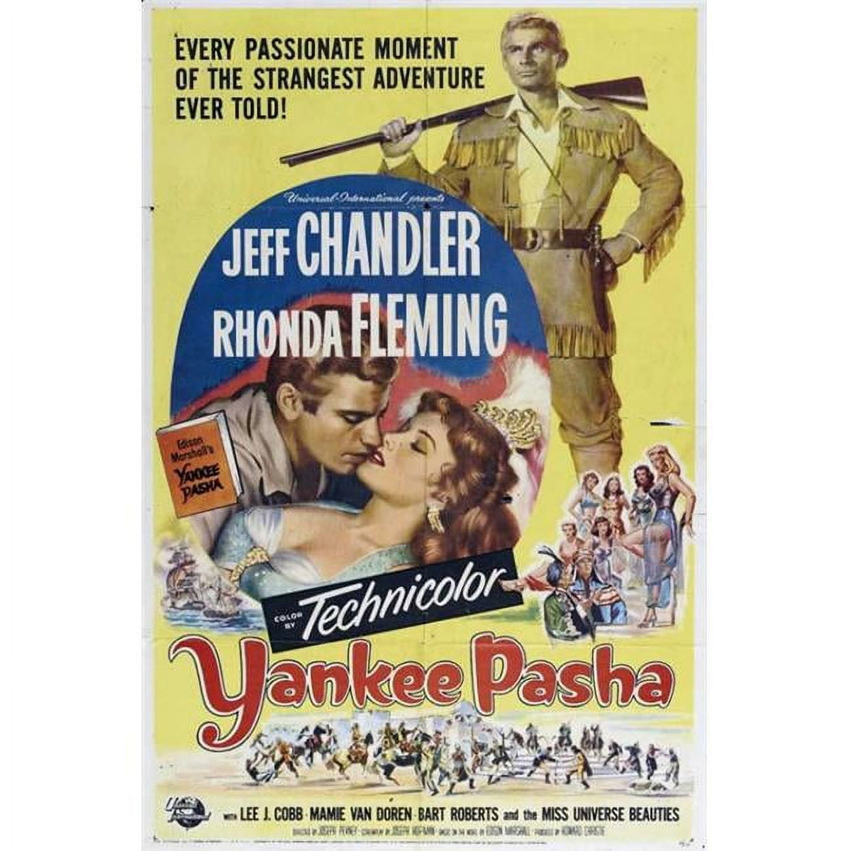 Yankee Pasha Movie Poster 11x17 print featuring classic cinema art.
