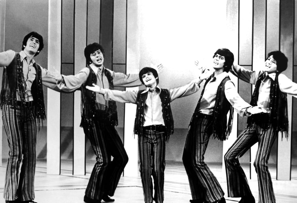 Osmond Brothers poster print in 10x8 size showcasing iconic pop culture.