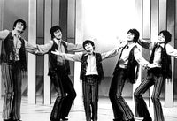 Osmond Brothers poster print in 10x8 size showcasing iconic pop culture.
