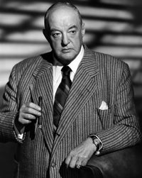Vintage photo print of Sydney Greenstreet from the 1940s, showcasing classic Hollywood charm.