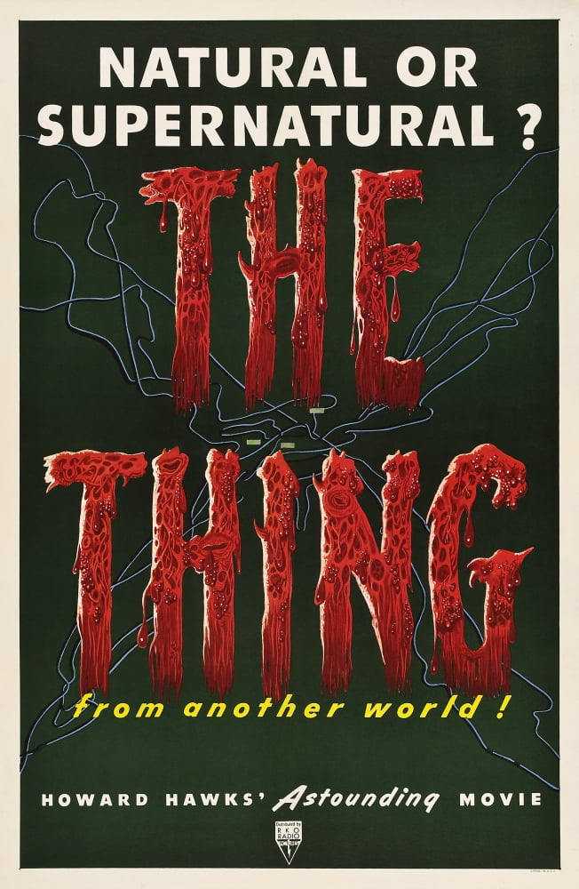 The Thing From Another World movie masterprint poster 11x17