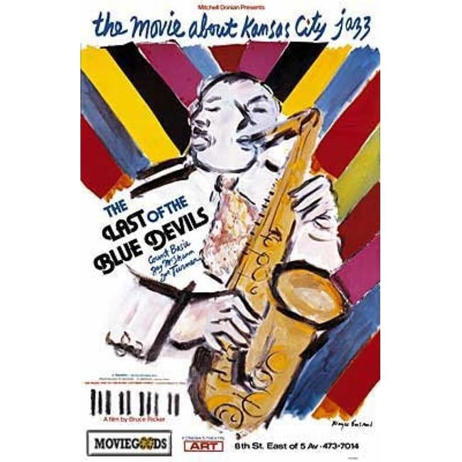 Last Of The Blue Devils Movie Poster Print in a 27 x 40 size.