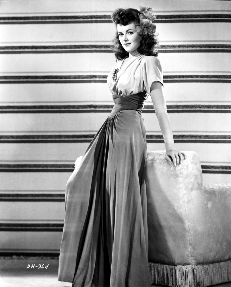 Barbara Hale leaning portrait photo print