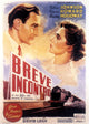 Brief Encounter movie poster print featuring Trevor Howard and Celia Johnson, 1945 classic film.