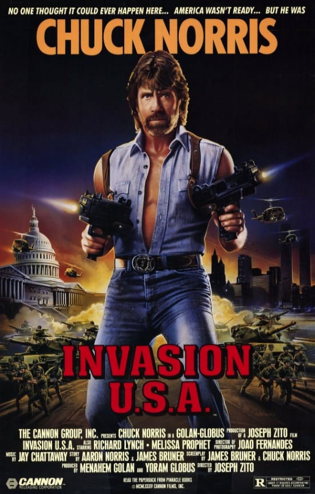 Invasion U.S.A. movie poster print 11x17