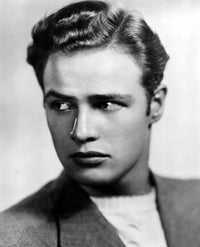 Marlon Brando 1940s photo print showcasing the classic Hollywood actor.