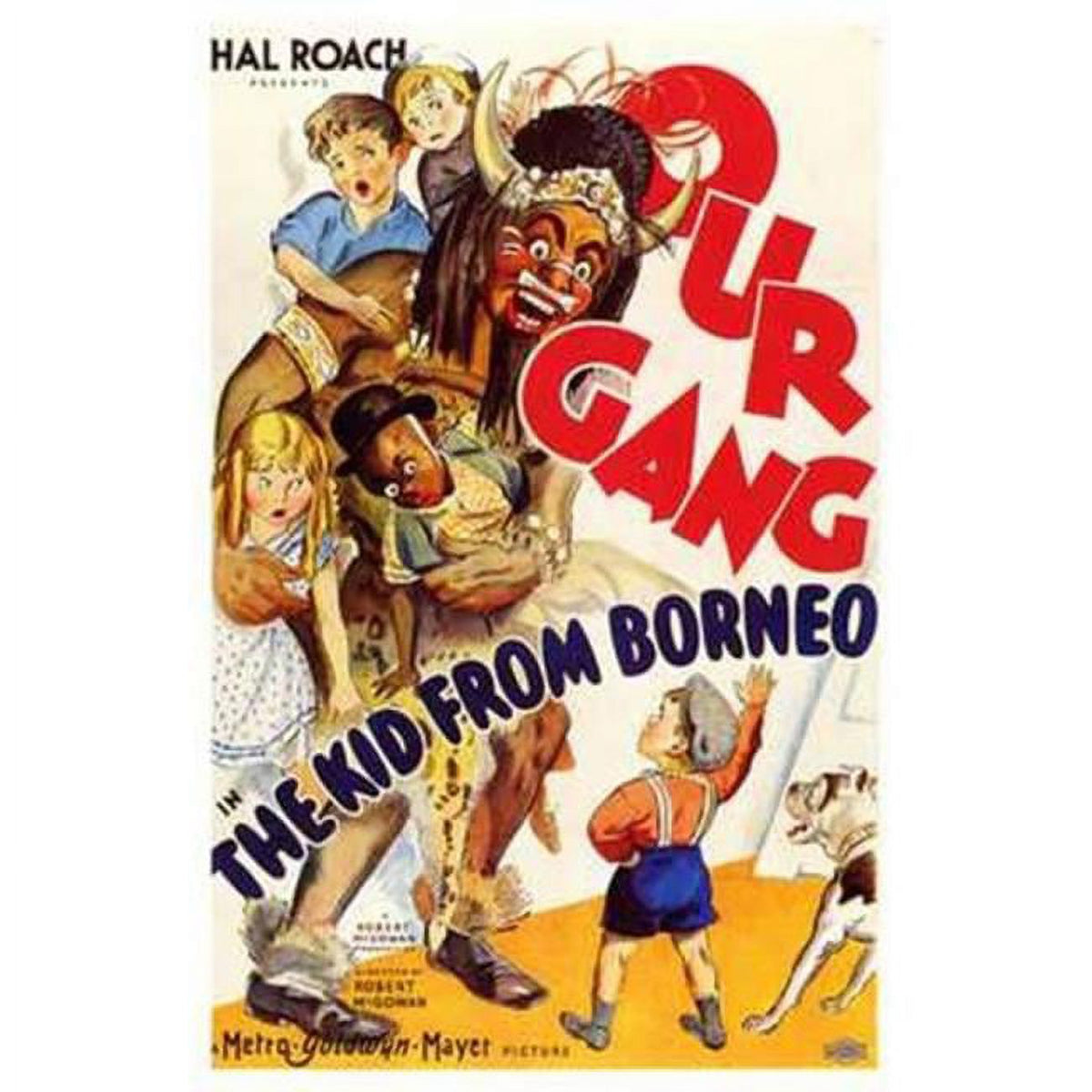 The Kid from Borneo vintage movie poster 11x17