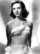 Cathy O'Donnell Frill Collar Dress Photo Print - elegant vintage fashion.