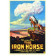 The Iron Horse movie poster print showcasing classic cinema.