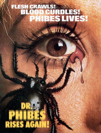Dr. Phibes Rises Again 1972 Movie Poster Print