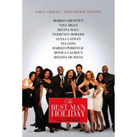 The Best Man Holiday Movie Poster Print featuring vibrant design and emotional themes.