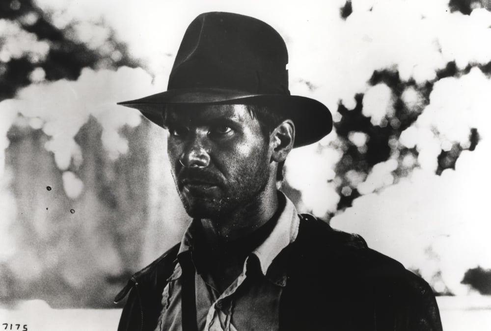 Indiana Jones film still photo print capturing adventure and excitement.