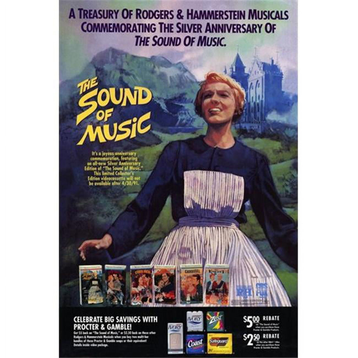 The Sound of Music Movie Poster 11x17 Print