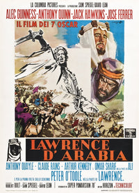 Lawrence Of Arabia movie masterprint poster in 11x17 size.