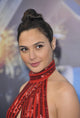 Gal Gadot Wonder Woman premiere poster print captured by Elizabeth Goodenough.