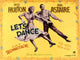 Let's Dance movie masterprint poster featuring Betty Hutton and Fred Astaire