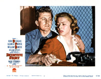 Detective Story Movie Masterprint Poster featuring Kirk Douglas and Eleanor Parker, 1951.