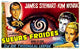 Vertigo Movie Masterprint Poster featuring James Stewart and Kim Novak