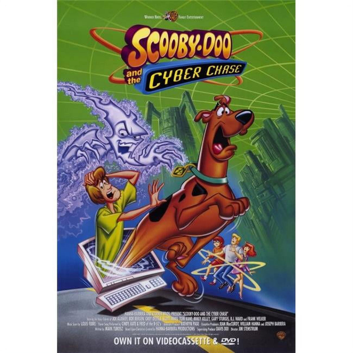Scooby-Doo and the Cyber Chase Movie Poster Print - 27x40 inches
