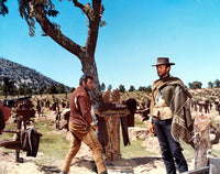 The Good, The Bad and The Ugly photo print featuring Eli Wallach and Clint Eastwood, 1966.