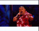 Gabriel Iglesias in red Hawaiian shirt photo print