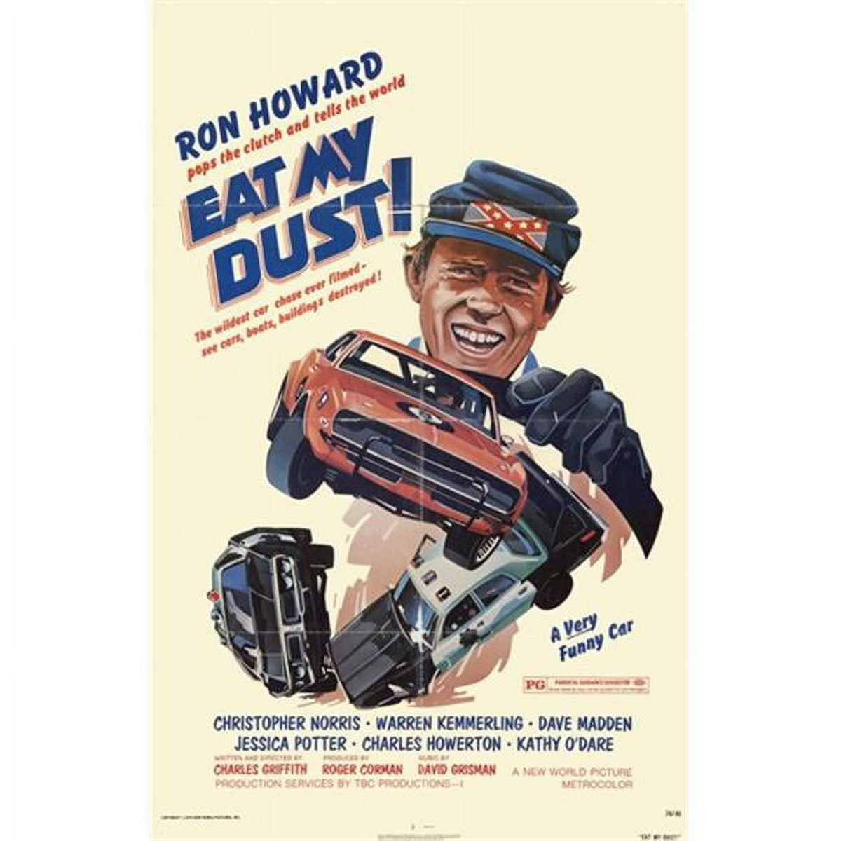 Eat My Dust Movie Poster 11x17 print showcasing classic cinema art.