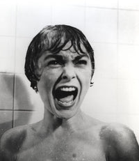 Janet Leigh shower scene photo print from Psycho movie.