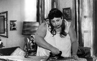 Divine Ironing Photography Print showcasing the beauty of domestic life.