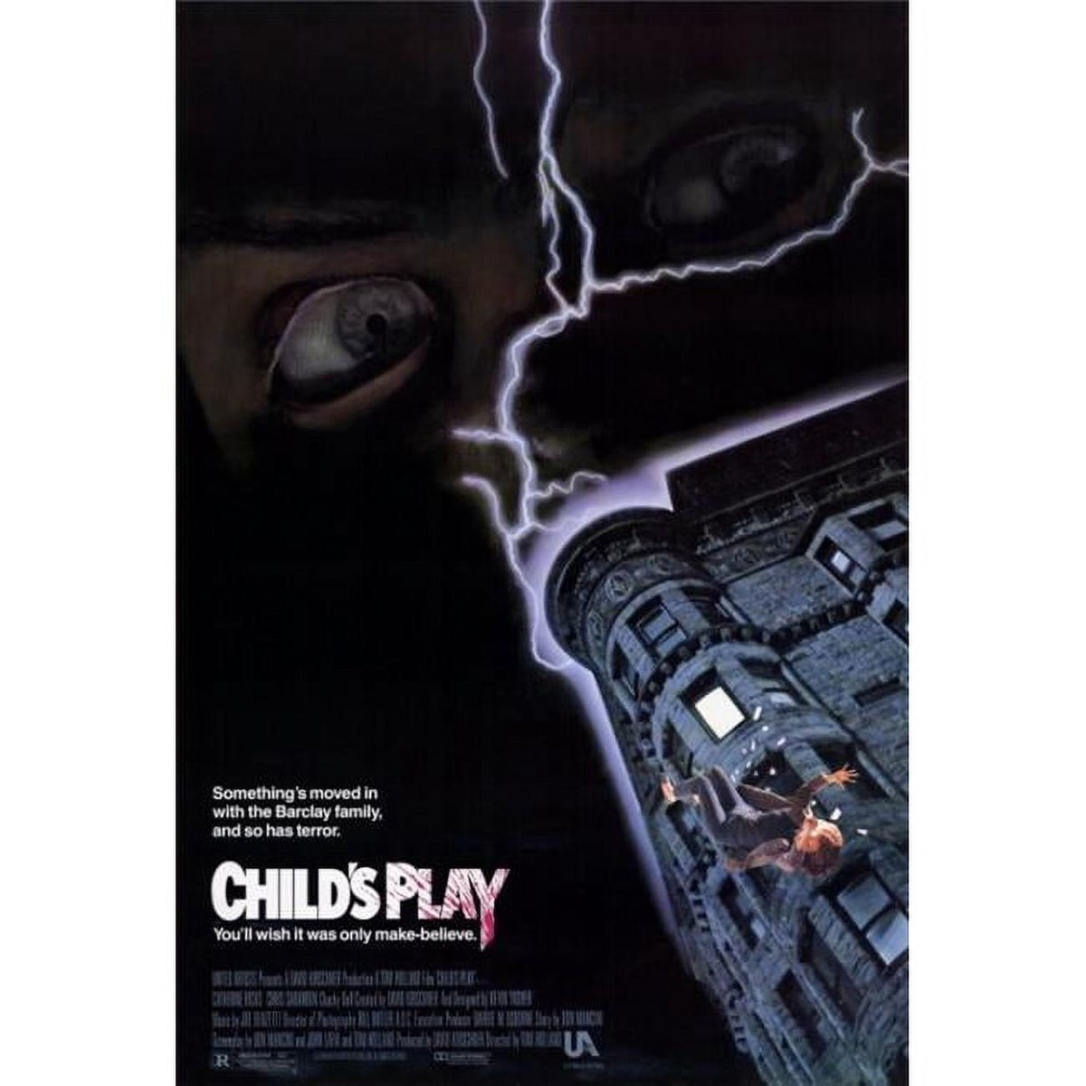 Child's Play Movie Poster Print featuring Chucky in a captivating design
