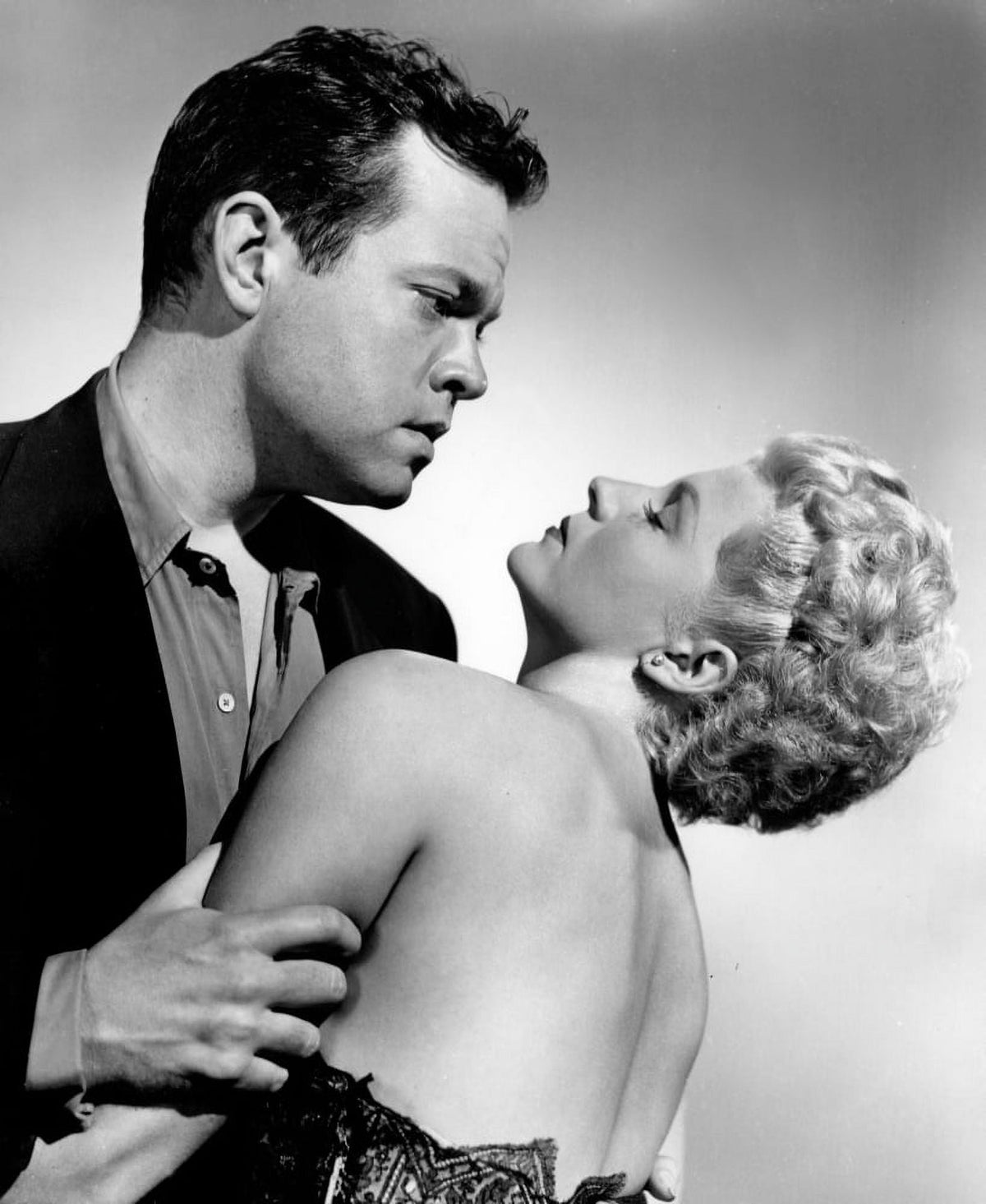 The Lady from Shanghai Photo Print featuring Orson Welles and Rita Hayworth, classic film still.