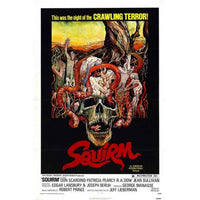 Squirm Movie Poster Print (27x40) - Vintage horror film art