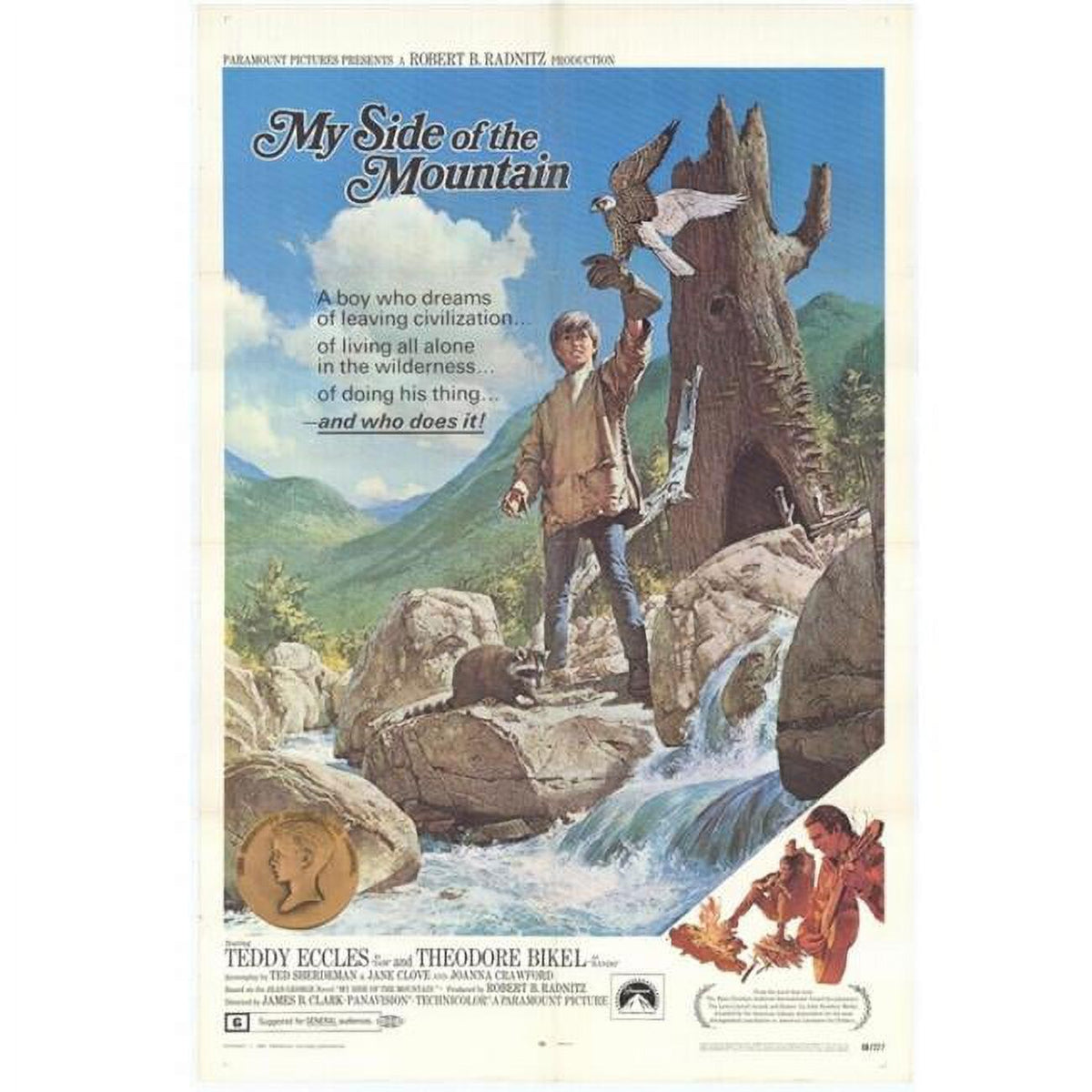 My Side of the Mountain Movie Poster Print - 27x40