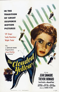 The Clouded Yellow movie masterprint poster featuring Jean Simmons.