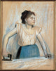 Edgar Degas Woman Ironing 1869 pastel art print