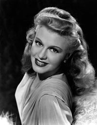 Ginger Rogers 1945 Portrait Photo Print
