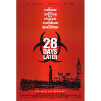 28 Days Later Movie Poster Print - 27x40 size, perfect for movie enthusiasts.
