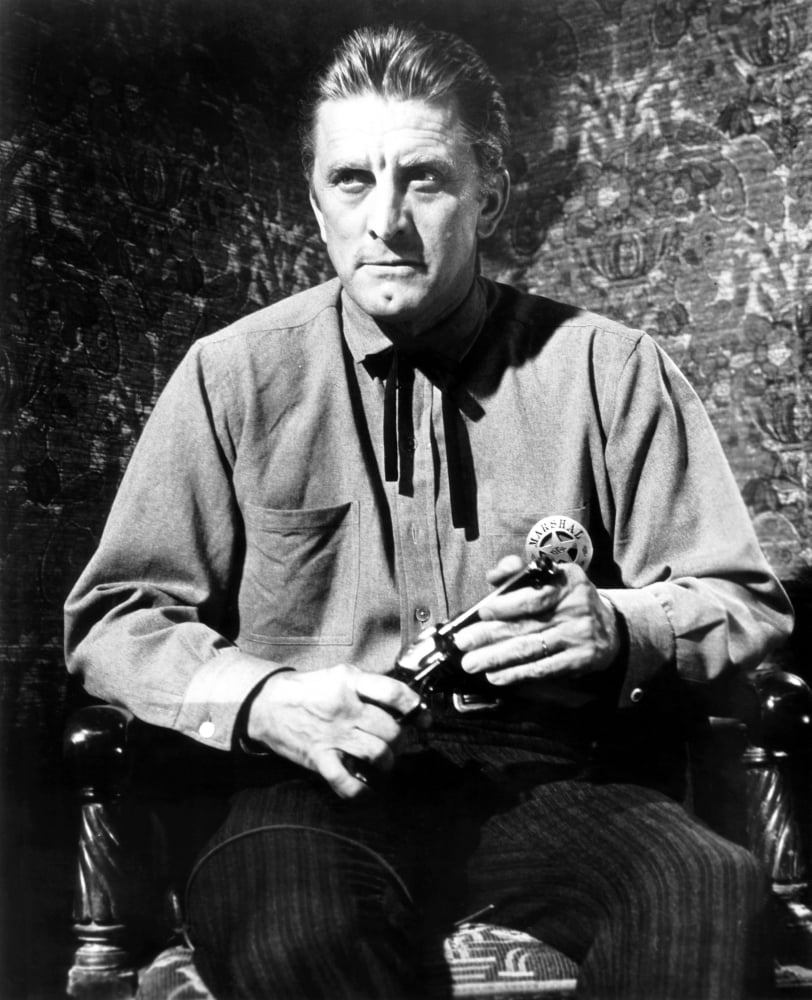 Last Train From Gun Hill photo poster print featuring Kirk Douglas, 1959.
