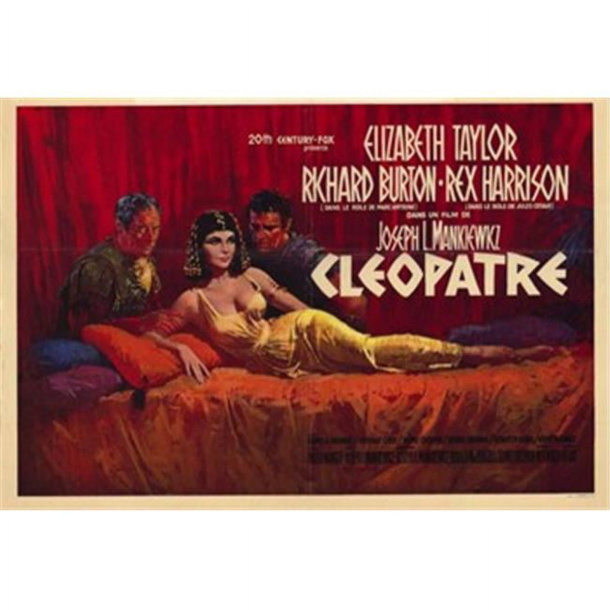 Cleopatra Movie Poster - Classic Film Art Print 17x11