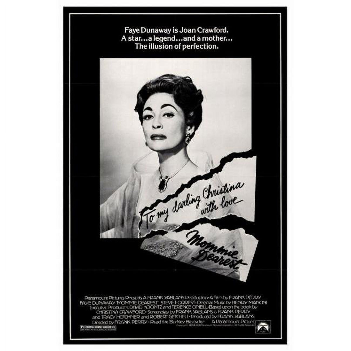 Mommie Dearest Movie Poster Print - 27x40 inches