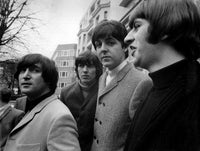 The Beatles iconic photo print available in multiple sizes.