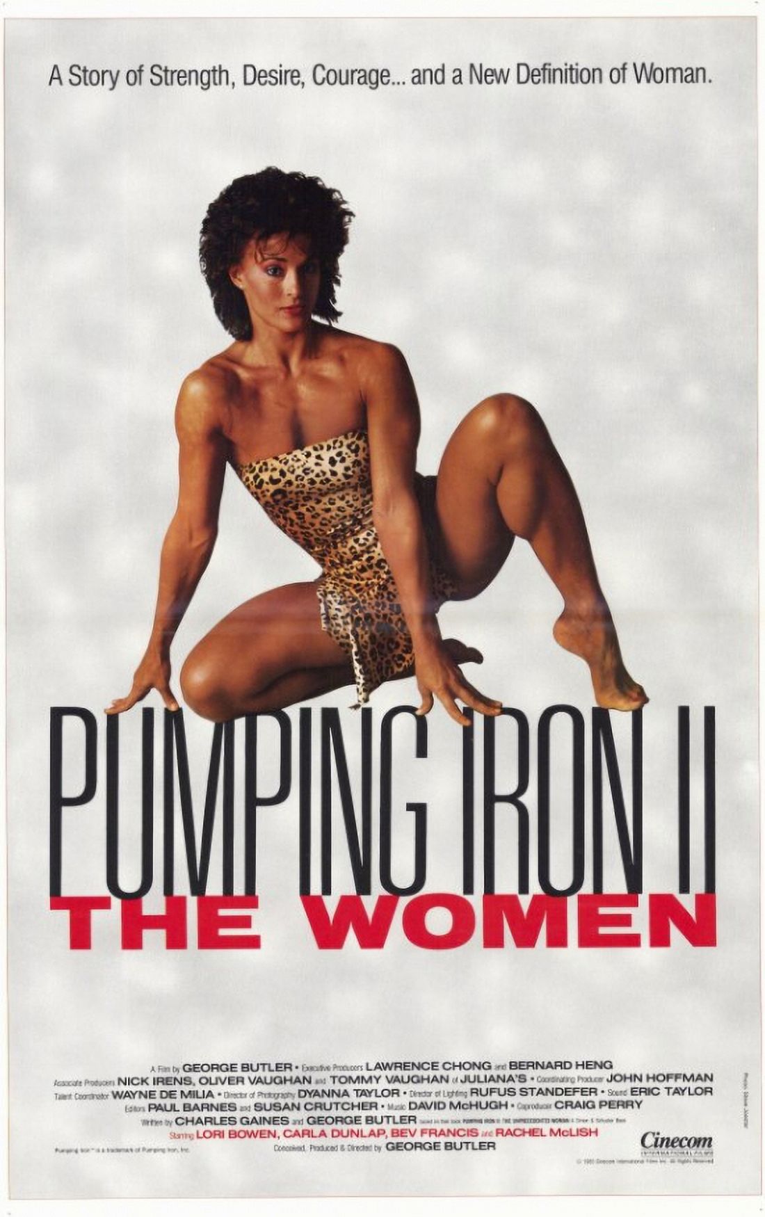 Pumping Iron II: The Women Movie Poster 11x17