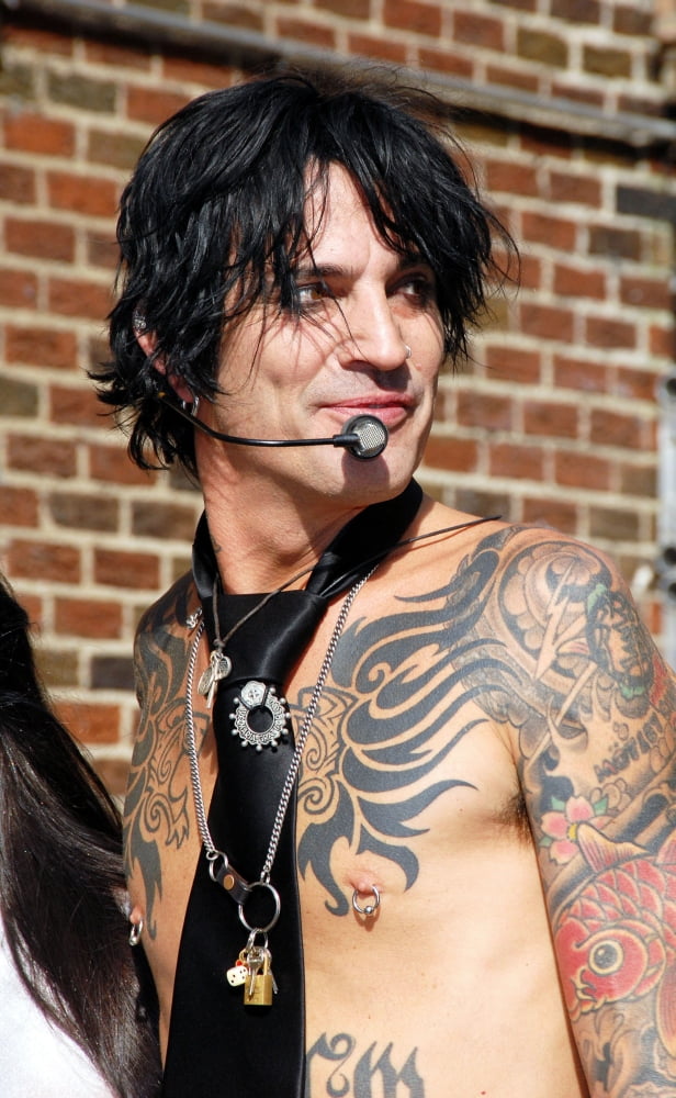 Tommy Lee at The Late Show with David Letterman photo print