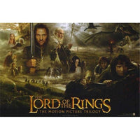 Lord of the Rings Trilogy Movie Poster Print 27x40