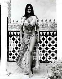 Caroline Munro Gypsy Outfit Photo Print, vintage cinema art