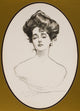 Gibson Girl vintage poster print by Charles Dana Gibson, available in multiple sizes.
