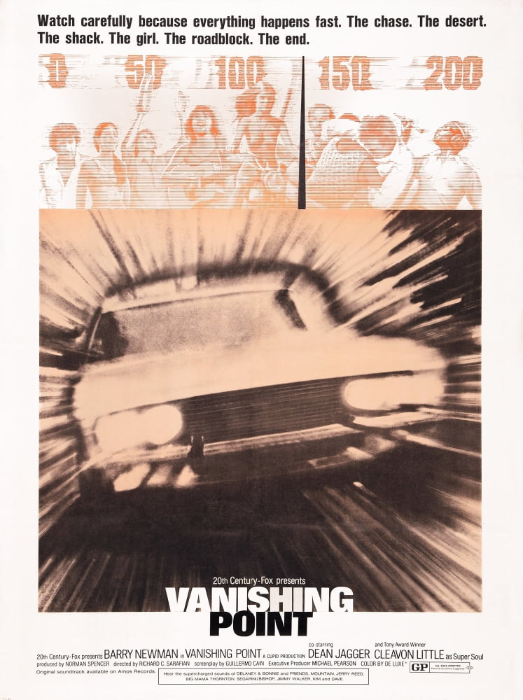Vanishing Point Movie Poster Masterprint 11x17