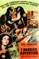 I Married Adventure 1940 movie poster print, 11x17 size.