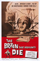 The Brain That Wouldn't Die 1962 movie masterprint poster featuring Virginia Leith