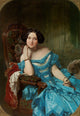 Amalia de Llano Poster Print by Federico de Madrazo - 18 x 24