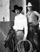 Sam Elliott cowboy photo print showcasing classic Western style.
